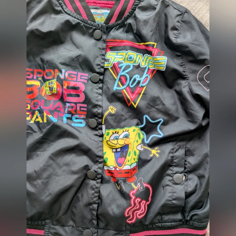 SpongeBob SquarePants kids jacket 2024 Viacom youth 10/12 Nickelodeon